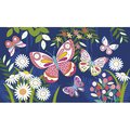 Midi kreatívna sada Farebný piesok s trblietkami Motýle Fluorescent Sands Butterflies Atelier Janod 3 obrázky od 6 rokov J07991