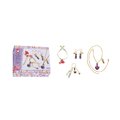 Sada na výrobu šperkov Víly Fairy Vial Jewellery Atelier Janod na výrobu 4 kusov šperkov od 8 rokov J07994