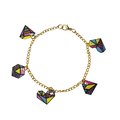 Sada na výrobu šperkov Geometrix Shrink Plastic Jewels Atelier Janod na výrobu 7 kusov šperkov od 8 rokov J07996