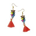 Sada na výrobu šperkov Geometrix Shrink Plastic Jewels Atelier Janod na výrobu 7 kusov šperkov od 8 rokov J07996