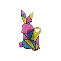 Sada na výrobu šperkov Geometrix Shrink Plastic Jewels Atelier Janod na výrobu 7 kusov šperkov od 8 rokov J07996