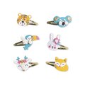 Sada na výrobu šperkov Sponky do vlasov Zvieratká Glittery Animal Hairclips Atelier Janod na výrobu 6 kusov šperkov od 6 rokov J07997