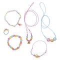 Sada na výrobu šperkov Kvety Beaded Flower Jewels Atelier Janod na výrobu 6 kusov šperkov od 6 rokov J07998