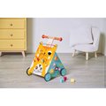 Drevené multifunkčné chodítko Mačka Multi-activities Cat Baby Walker Janod výškovo nastaviteľná rúčka od 12 mes J08005