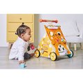 Drevené multifunkčné chodítko Mačka Multi-activities Cat Baby Walker Janod výškovo nastaviteľná rúčka od 12 mes J08005