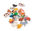 Drevené magnetky Farm Magnets Janod od 24 mes