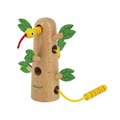 Drevená prevliekačka Had a strom Tropical Lace-Up Tree Tropik Janod od 18 mes J08265
