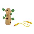 Drevená prevliekačka Had a strom Tropical Lace-Up Tree Tropik Janod od 18 mes J08265