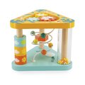 Drevený didaktický trojuholník Multi-activity Triangle Tropic Janod multifunkčný od 12 mes J08268