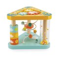Drevený didaktický trojuholník Multi-activity Triangle Tropic Janod multifunkčný od 12 mes J08268