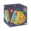 Drevený didaktický trojuholník Multi-activity Triangle Tropic Janod multifunkčný od 12 mes J08268
