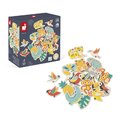 Drevené magnetky Tropické zvieratá Tropical Magnets Set Tropik Janod 24 kusov od 24 mes J08274