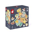 Drevené magnetky Tropické zvieratá Tropical Magnets Set Tropik Janod 24 kusov od 24 mes J08274