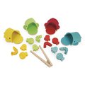 Didaktická hračka na triedenie Montessori Veľryby Whales Colour Matching Game Janod od 24 mes J08276