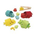 Didaktická hračka na triedenie Montessori Veľryby Whales Colour Matching Game Janod od 24 mes J08276
