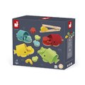 Didaktická hračka na triedenie Montessori Veľryby Whales Colour Matching Game Janod od 24 mes J08276