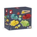 Didaktická hračka na triedenie Montessori Veľryby Whales Colour Matching Game Janod od 24 mes J08276