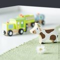 Drevený vláčik Farma Story Farm Train Janod 5 dielov od 24 mes J08578