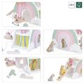 Drevený domček pre jednorožce Unicorn House Janod 5 doplnkov J08591
