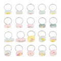 Nastaviteľné prstene Jednorožec Unicorn Adjustable Rings Janod 20 kusov J08881