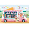Midi kreatívna sada Tvorenie s polymérovou hmotou Sladkosti Cane Painting Sweet Treats Janod 3 obrázky od 7 rokov J09105