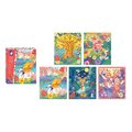 Maxi kreatívna sada Tvorenie s polymérovou hmotou Tajná záhrada Cane Painting Secret Garden Janod 5 obrázkov od 7 rokov J09106