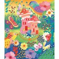 Maxi kreatívna sada Tvorenie s polymérovou hmotou Tajná záhrada Cane Painting Secret Garden Janod 5 obrázkov od 7 rokov J09106