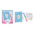 Tajný zápisník so zámkom Magický oceán Secret Notebook Magic Ocean Janod s perom 96 strán od 7 rokov J09109