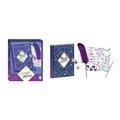 Tajný zápisník so zámkom Magická škola Secret Grimoire Magic School Janod s perom 96 strán od 7 rokov J09110