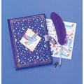 Tajný zápisník so zámkom Magická škola Secret Grimoire Magic School Janod s perom 96 strán od 7 rokov J09110