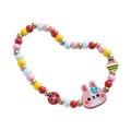 Sada na výrobu šperkov Drevené korálky Kvetinová záhrada Wooden Jewellery Flower Garden Atelier Janod na výrobu 4 kusov od 4 rokov J09130