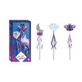 Kreatívna sada DIY Vyrob si sám Čarovný prútik Magická škola Wands to Make Magic School Atelier Janod 3 prútiky od 7 rokov J09136
