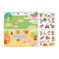 Mini kreatívna sada Prelepovateľné samolepky Zvieratká Repositionable Thick Stickers My Arts & Crafts Atelier Janod 22 nálepiek od 24 mes J09144