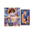 Midi kreatívna sada Mozaika Magická škola Mosaics Magic School Atelier Janod 3 obrázky od 7 rokov J09150