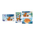 Midi kreatívna sada Mozaika Zázračná zima Mosaics Beautiful Winter Atelier Janod 3 obrázky od 5 rokov J09151