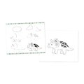 Kreatívna sada Kreslenie krok za krokom Dinosaury Fantasy Drawing Step by Step Janod 20 modelov od 6 rokov J09154