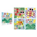 Mini kreatívna sada Okrúhle nálepky Stickers My Arts & Crafts Atelier Janod 72 nálepiek od 2 rokov J09159
