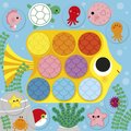 Mini kreatívna sada Okrúhle nálepky Stickers My Arts & Crafts Atelier Janod 72 nálepiek od 2 rokov J09159