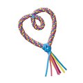 Maxi kreatívna sada Tvoríme s bužírkami Mier a láska Scoubidou Peace & Love Atelier Janod 8 dekorácií od 7 rokov J09160