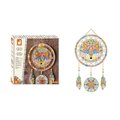 Maxi Kreatívna sada Lapač slnka so svetielkami String Art Dream Catcher with Lights Atelier Janod 300 klinčekov od 8 rokov J09161