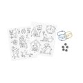 Mini kreatívna sada Zmršťovacie obrázky Shrink Plastic Decorations Cats & Dogs Atelier Janod výroba magnetiek a kľúčeniek 10 dekorácií od 7 rokov J091