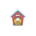 Mini kreatívna sada Zmršťovacie obrázky Shrink Plastic Decorations Cats & Dogs Atelier Janod výroba magnetiek a kľúčeniek 10 dekorácií od 7 rokov J091
