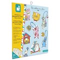 Mini kreatívna sada Zmršťovacie obrázky Shrink Plastic Decorations Cats & Dogs Atelier Janod výroba magnetiek a kľúčeniek 10 dekorácií od 7 rokov