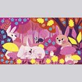 Midi kreatívna sada Penové nálepky a svietiaci piesok Fluorescent Sand Foam Stickers Atelier Janod 3 obrázky od 6 rokov J09166