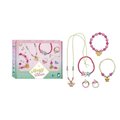 Sada na výrobu šperkov Magické víly Jewellery Magic Fairies Atelier Janod na výrobu 6 kusov šperkov od 6 rokov J09172