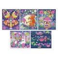 Midi kreatívna sada Penové nálepky a svietiaci piesok Magické víly Foam Stickers and Phospho Sand Magic Fairies Atelier Janod 5 obrázkov od 6 rokov J0