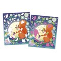 Midi kreatívna sada Penové nálepky a svietiaci piesok Magické víly Foam Stickers and Phospho Sand Magic Fairies Atelier Janod 5 obrázkov od 6 rokov J0
