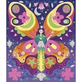 Midi kreatívna sada Penové nálepky a svietiaci piesok Magické víly Foam Stickers and Phospho Sand Magic Fairies Atelier Janod 5 obrázkov od 6 rokov J0