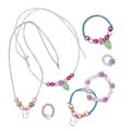 Kreatívna sada na výrobu šperkov Magické víly Fairy Jewellery Magic Fairies Atelier Janod na výrobu 7 kusov šperkov od 6 rokov J09176