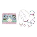 Kreatívna sada na výrobu šperkov Magické víly Fairy Jewellery Magic Fairies Atelier Janod na výrobu 7 kusov šperkov od 6 rokov J09176